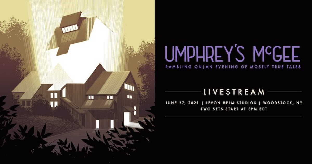 Umphreys McGee Rambling On Livestream June 27 Levon Helm Studios