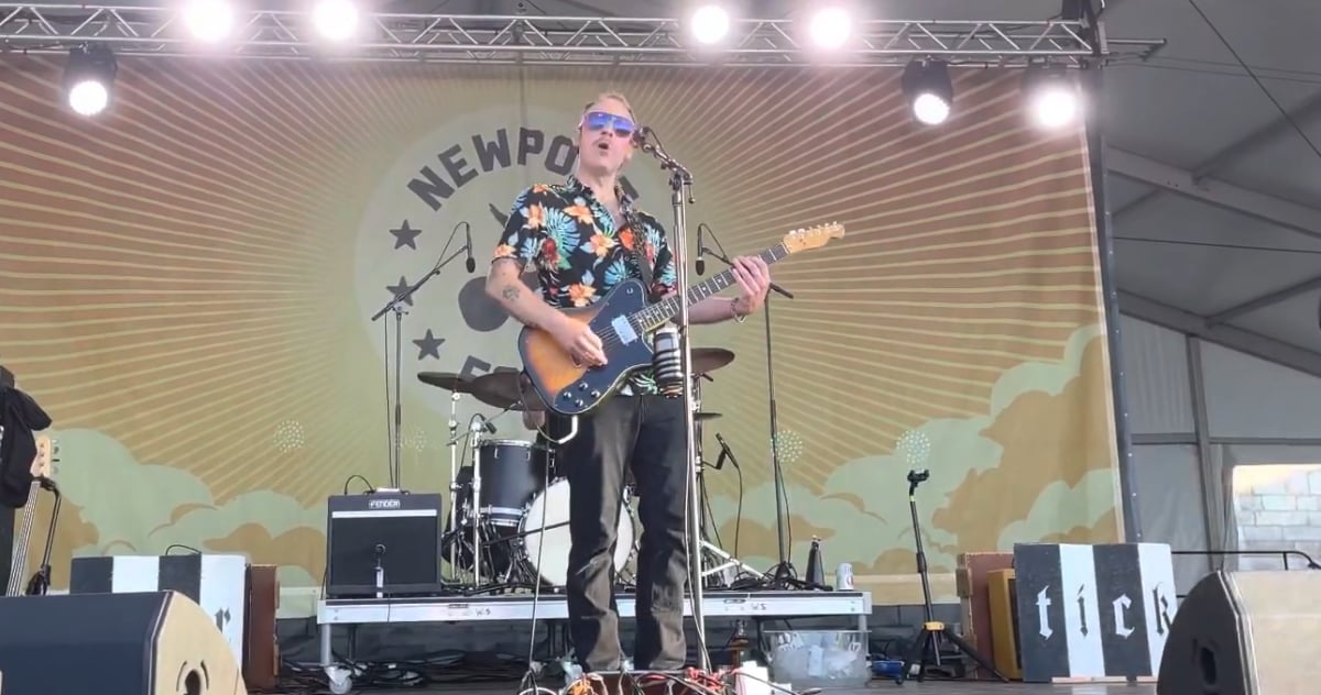 Deer Tick ZZ Top Newport Folk