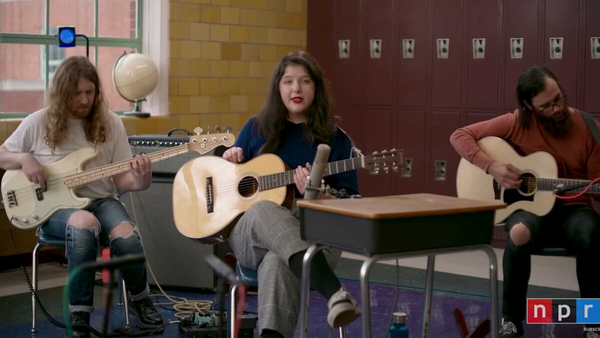 Lucy Dacus Performs 'Tiny Desk (Home) Concert'