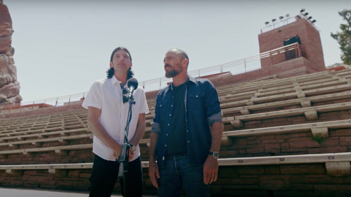 Watch Avett Brothers Sing National Anthem At Red Rocks For MLB Home Run Derby