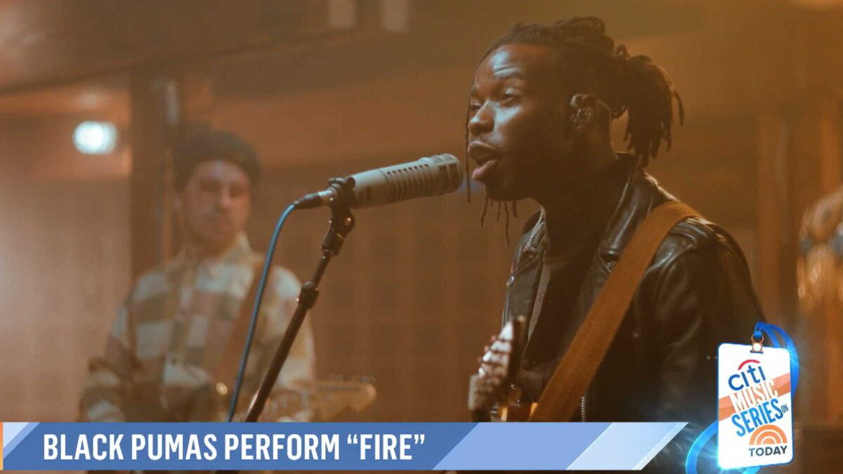 Black Pumas Perform ‘Fire’ On ‘Today Show’