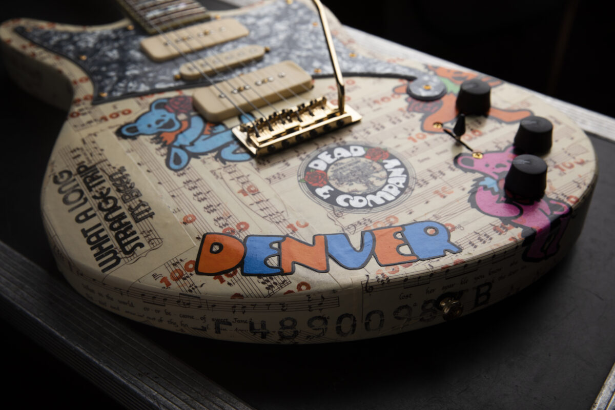Dead & Company custom guitar denver