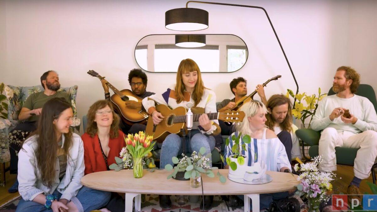 Flock of Dimes Performs ‘Tiny Desk (Home) Concert’