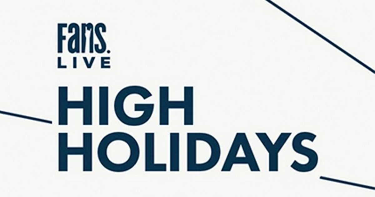 High Holidays Livestreams 2021 Logo