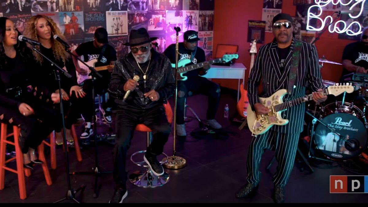 The Isley Brothers Perform ‘Tiny Desk (Home) Concert’