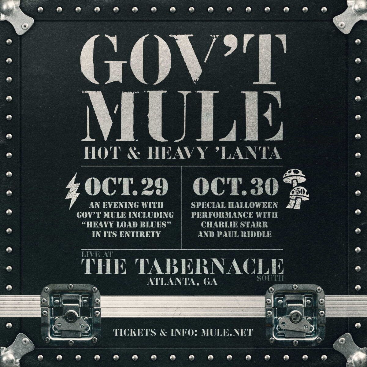 Govt Mule Hot Heavy Lanta Mule O Ween