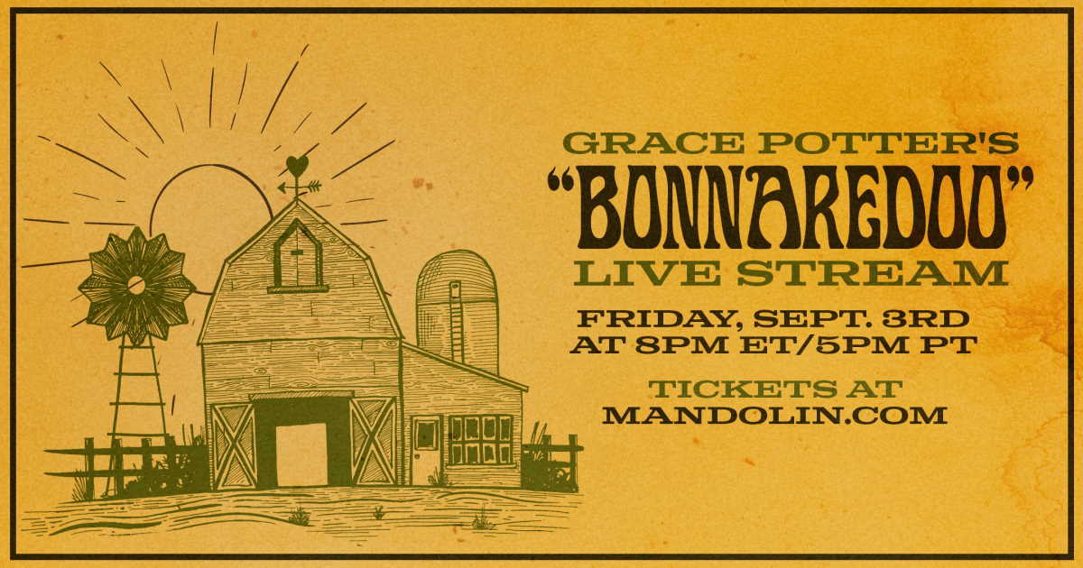 Grace Potter Bonnaredoo Todays Livestreams