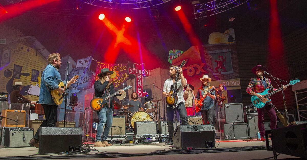 Lukas Nelson Telluride Blues Brews Super Jam