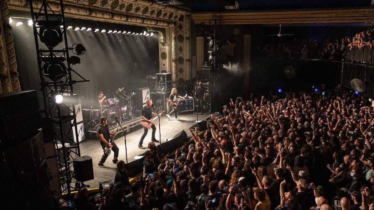 Metallica Performs Surprise Concert At Chicago’s Metro