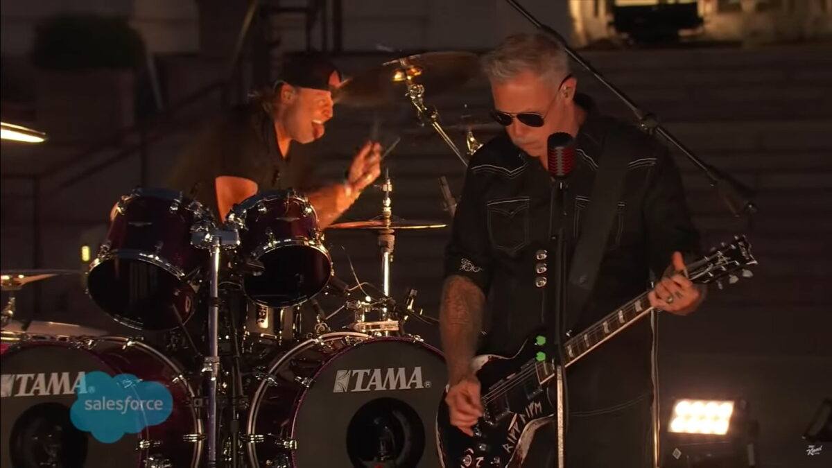 Metallica Appears On ‘Kimmel’