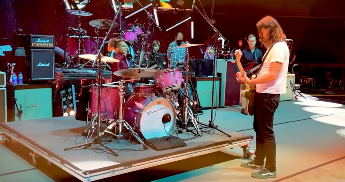 Nandi Bushell Foo Fighters Video