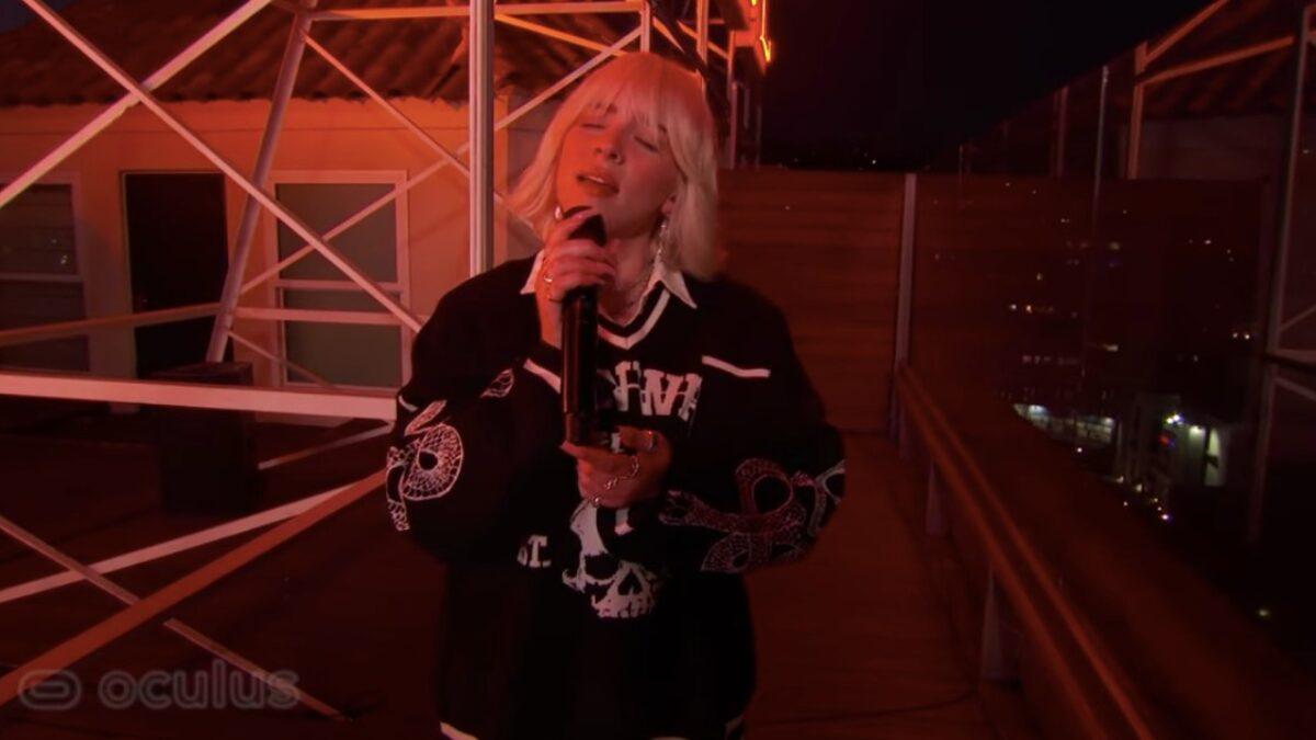 Billie Eilish Performs ‘Happier Than Ever’ On ‘Kimmel’