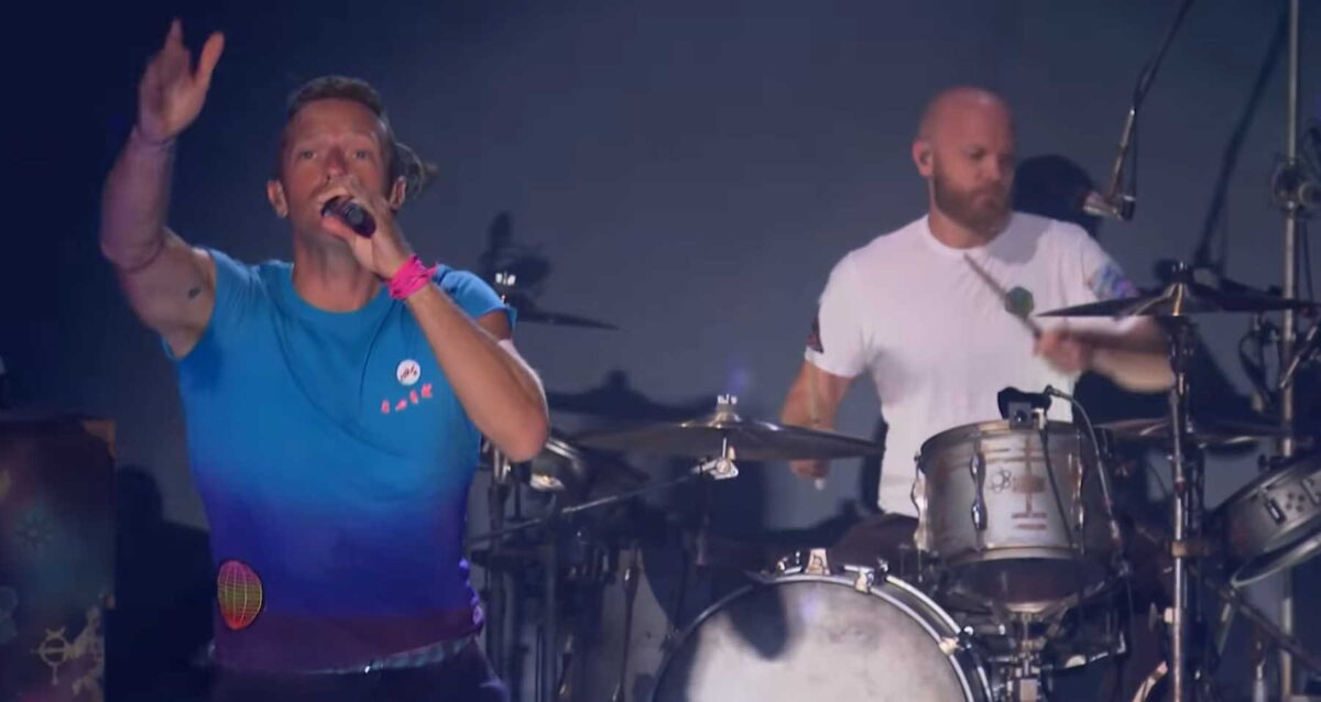 Coldplay Higher Power Corden