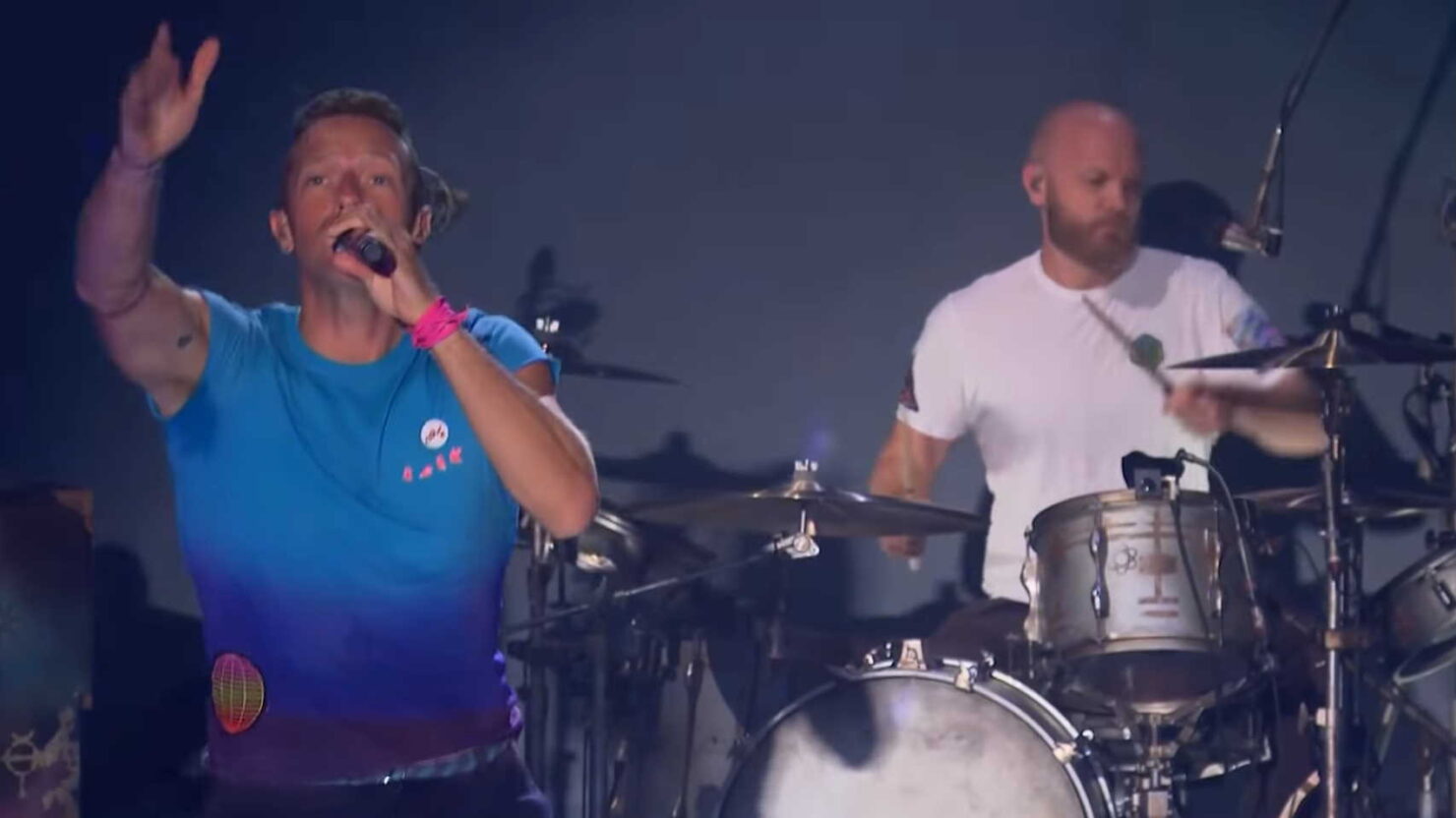 Coldplay Performs ‘Higher Power’ On ‘Corden’