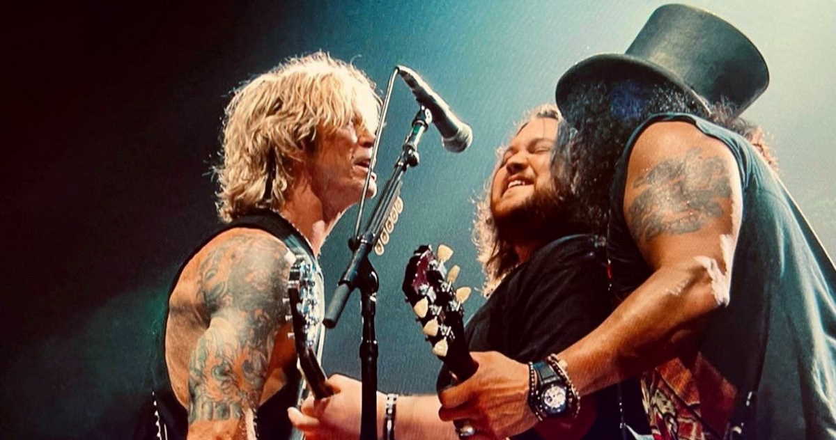 Guns N Roses Wolfgang Van Halen Paradise City Hollywood