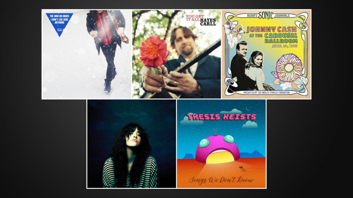 Today's New Albums: The War On Drugs, Hayes Carll, Johnny Cash & More