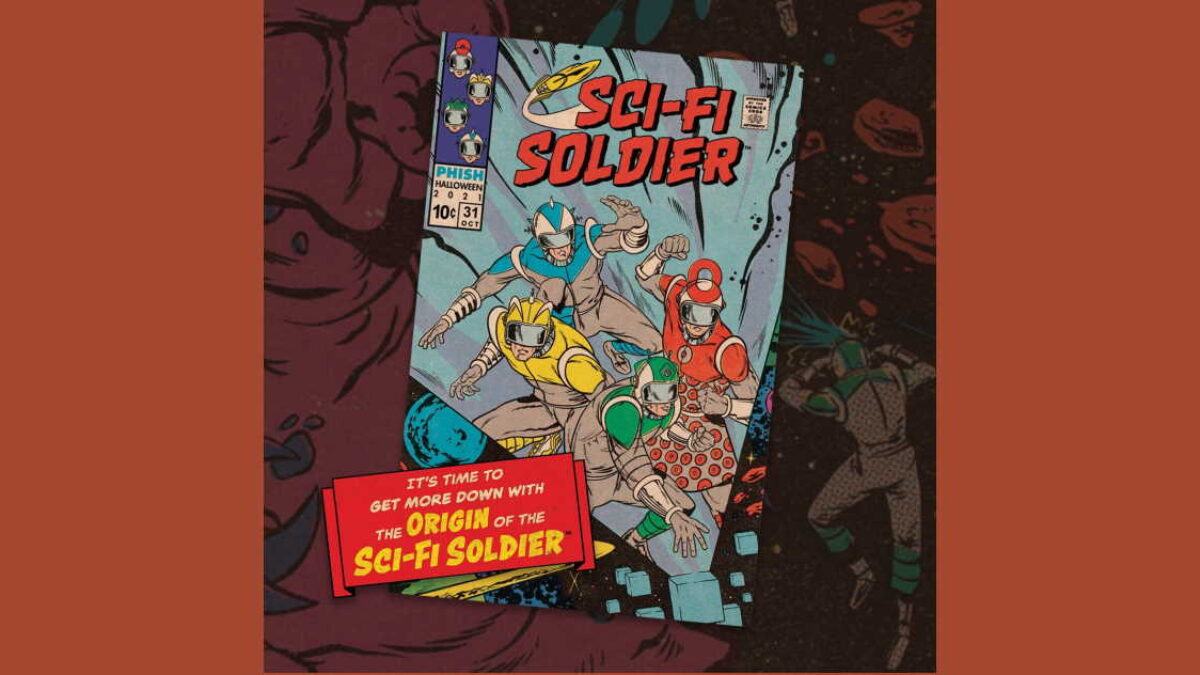 Phish Halloween Comic Book Indicates Sci-Fi Soldier Performance