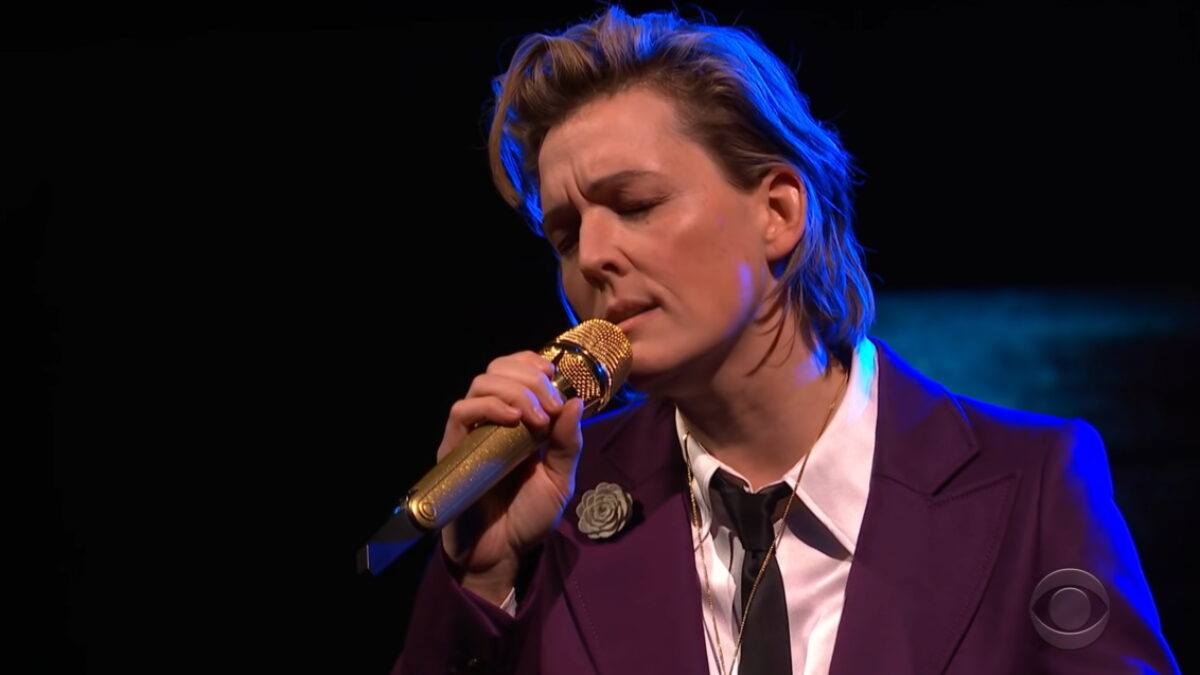 Brandi Carlile Covers Joni Mitchell's 'Blue' For ‘Colbert’