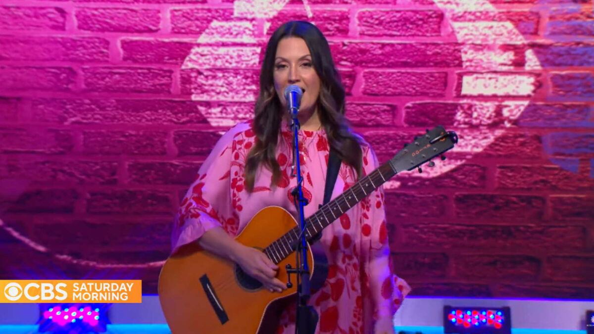 Natalie Hemby Performs For CBS This Morning ‘Saturday Sessions’
