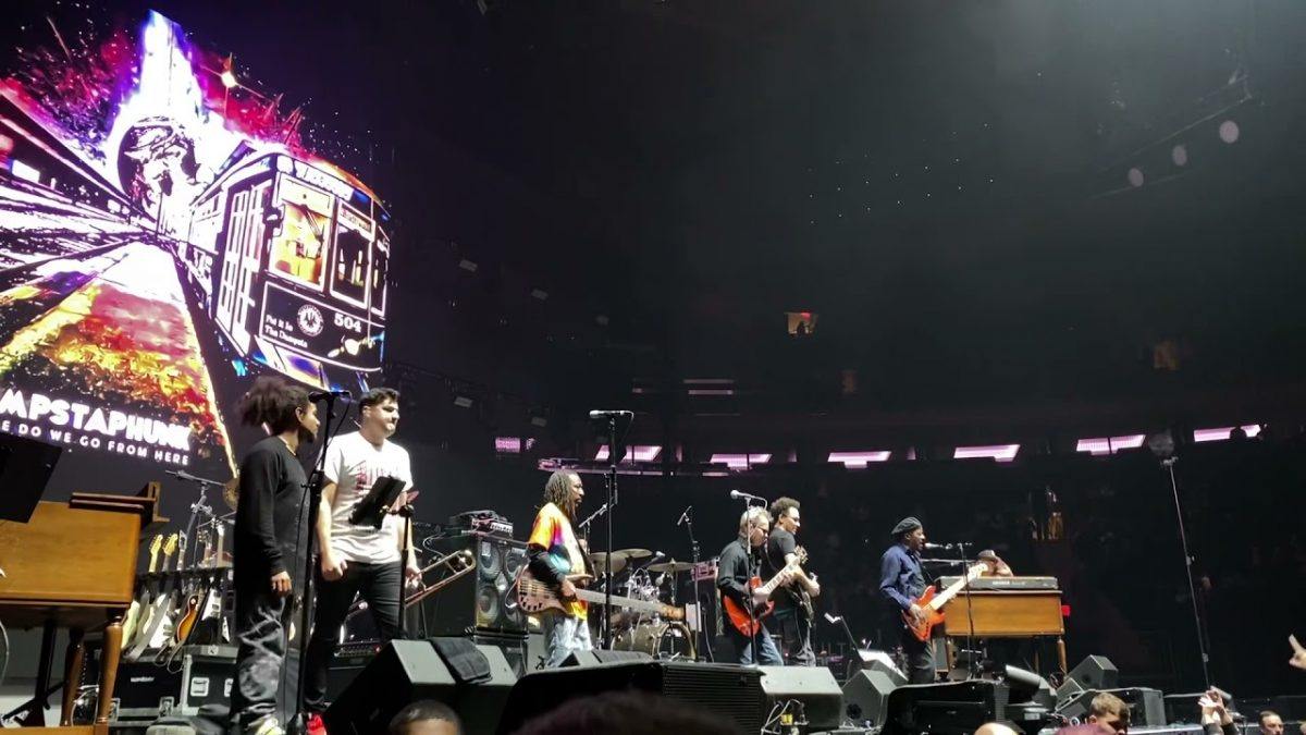 Dumpstaphunk performs “Ramble On” with Dave Matthews and Tim Reynolds at MSG