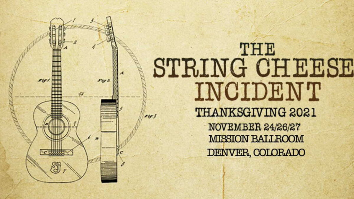 The String Cheese Incident Announces Thanksgiving Run Livestreams & Guests