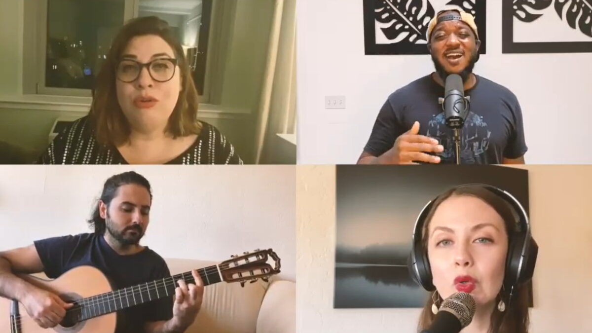 Trey Anastasio Band’s James Casey, Jennifer Hartswick & Natalie Cressman Cover Take 6 With Ian Faquini