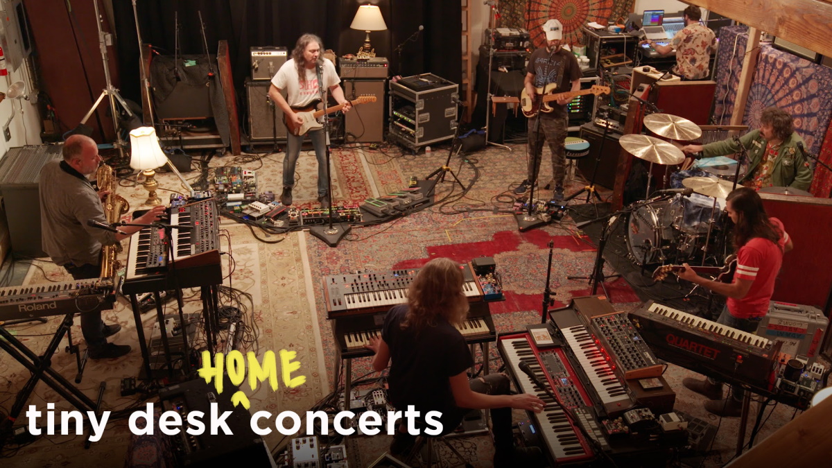 War On Drugs NPR Tiny Desk CBS WFUV