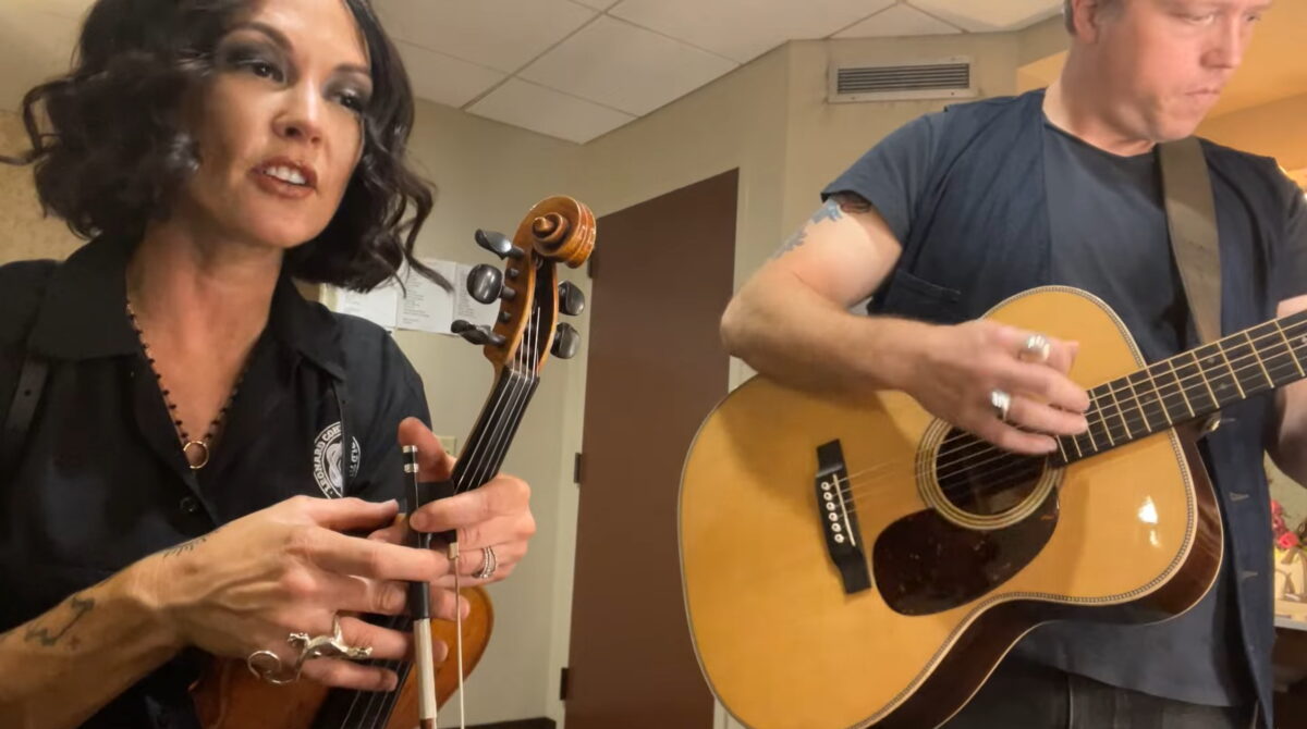 Amanda Shires Jason Isbell Home To Me Ryman Backstage