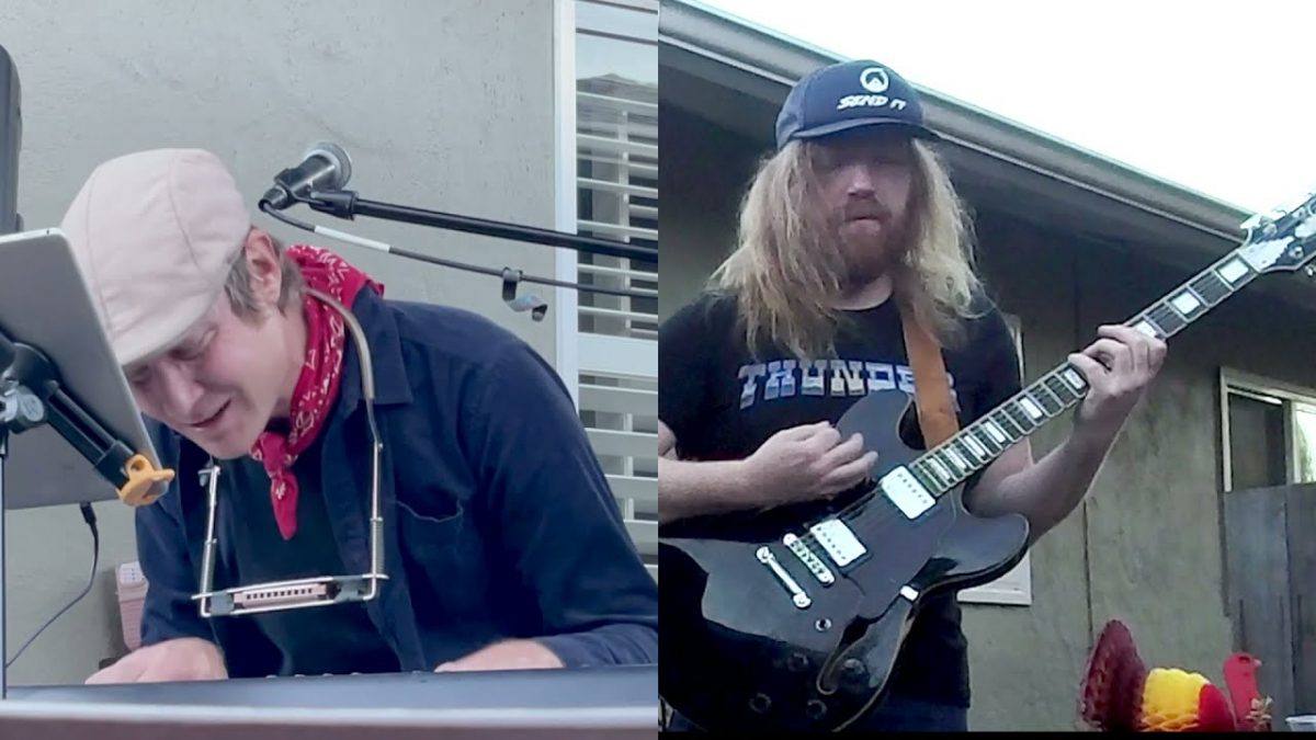"America" - Reed Mathis and Trevor Garrod - live at Cash's Crib