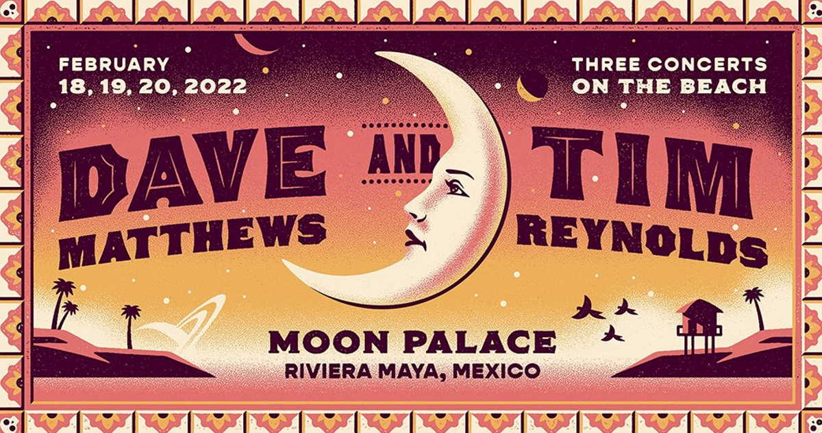 Dave Matthews Tim Reynolds Riviera Maya 2022 Logo