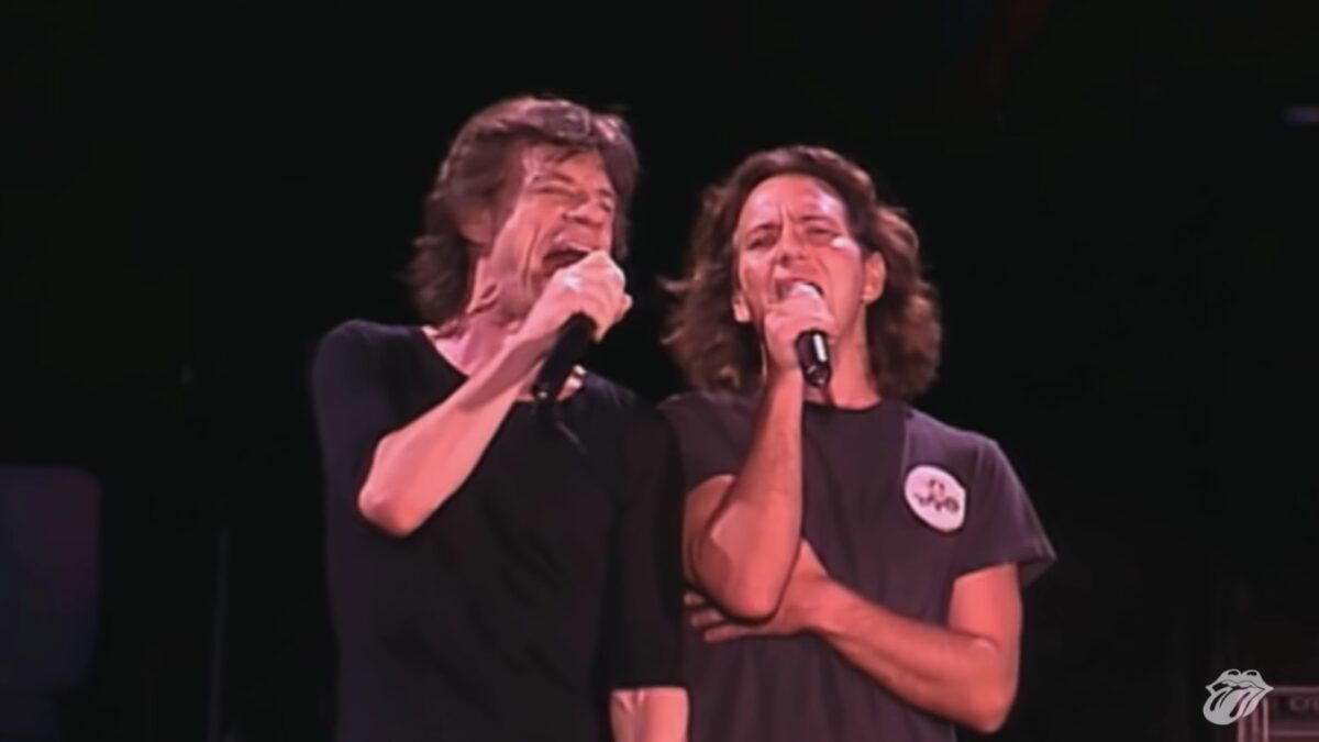 Happy Birthday Eddie Vedder: Singing ‘Wild Horses’ With The Rolling Stones In 2005