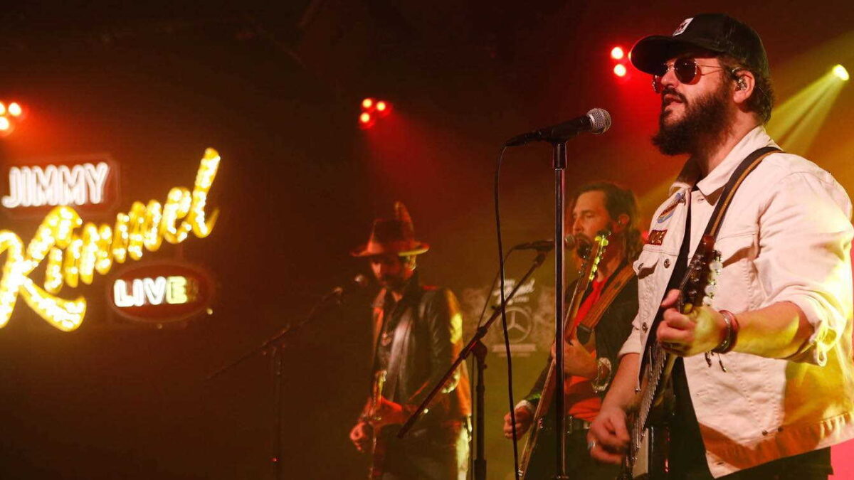 Watch The Record Company Perform ‘Never Leave You’ On ‘Kimmel’