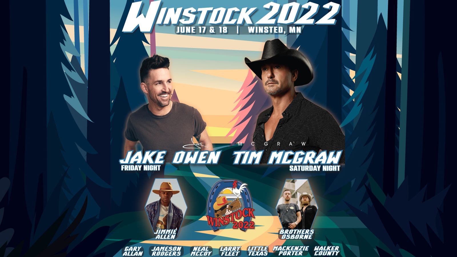 Winsted Mn Christmas Parade 2022 Winstock Country Music Festival 2022 Lineup - Jun 17 - 18, 2022