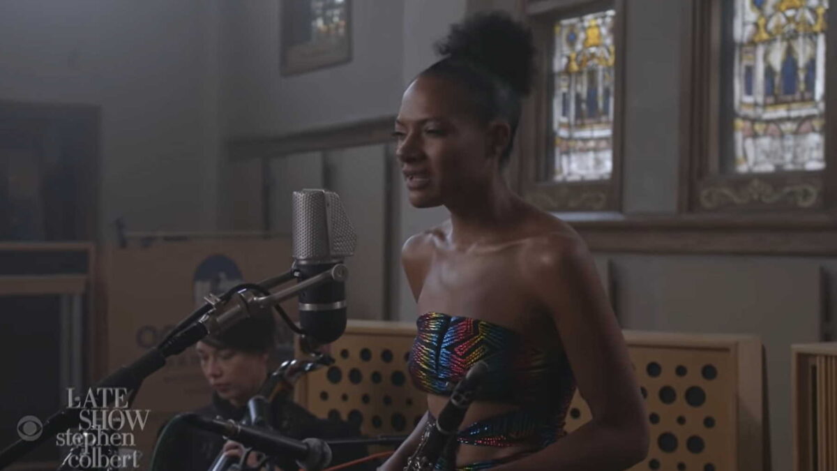 Allison Russell Performs ‘Persephone’ On ‘Colbert’