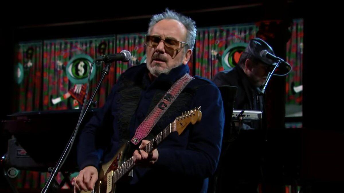 Elvis Costello & The Imposters Perform On ‘Colbert’