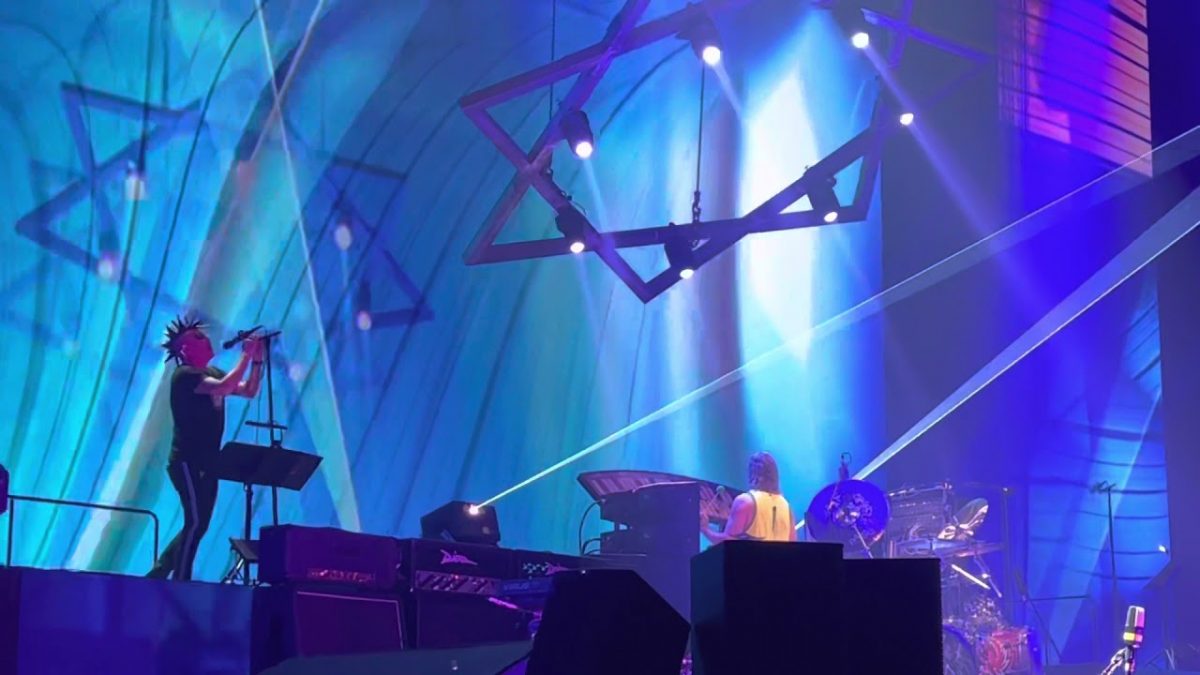 Invincible by Tool from front rows, Eugene Oregon, 1-10-22