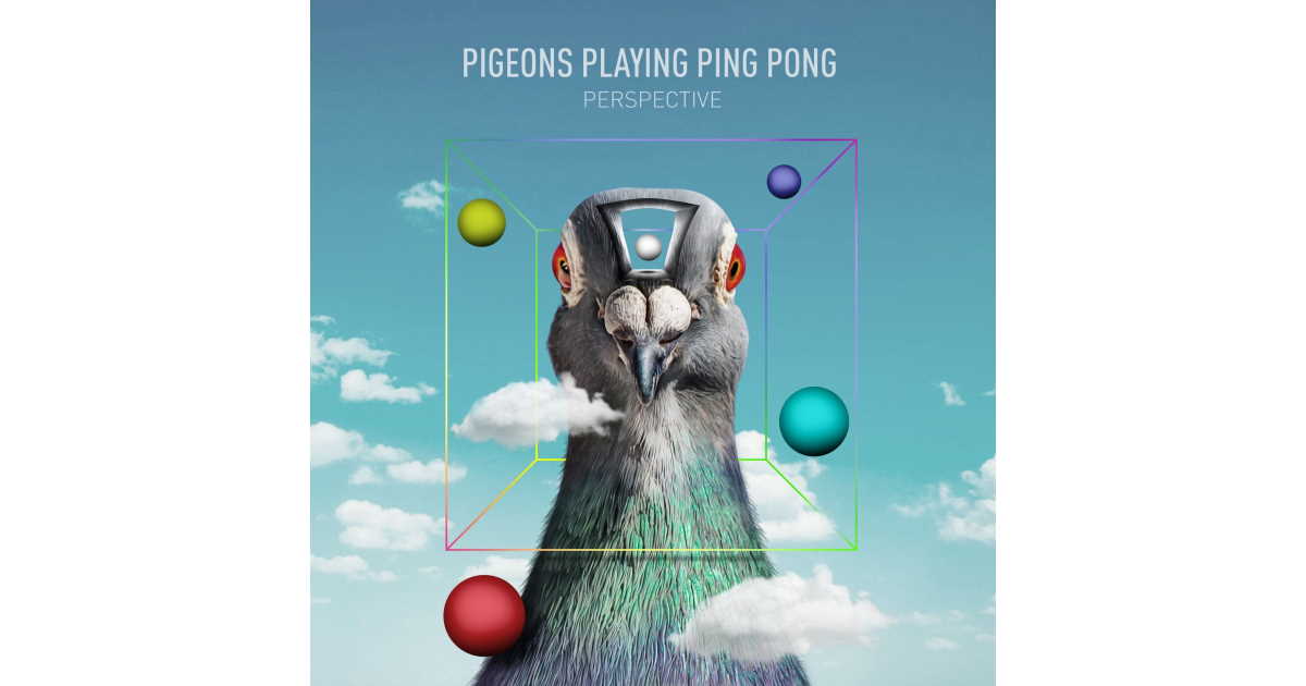 Pigeons Playing Ping Pong Perspective Cover Art