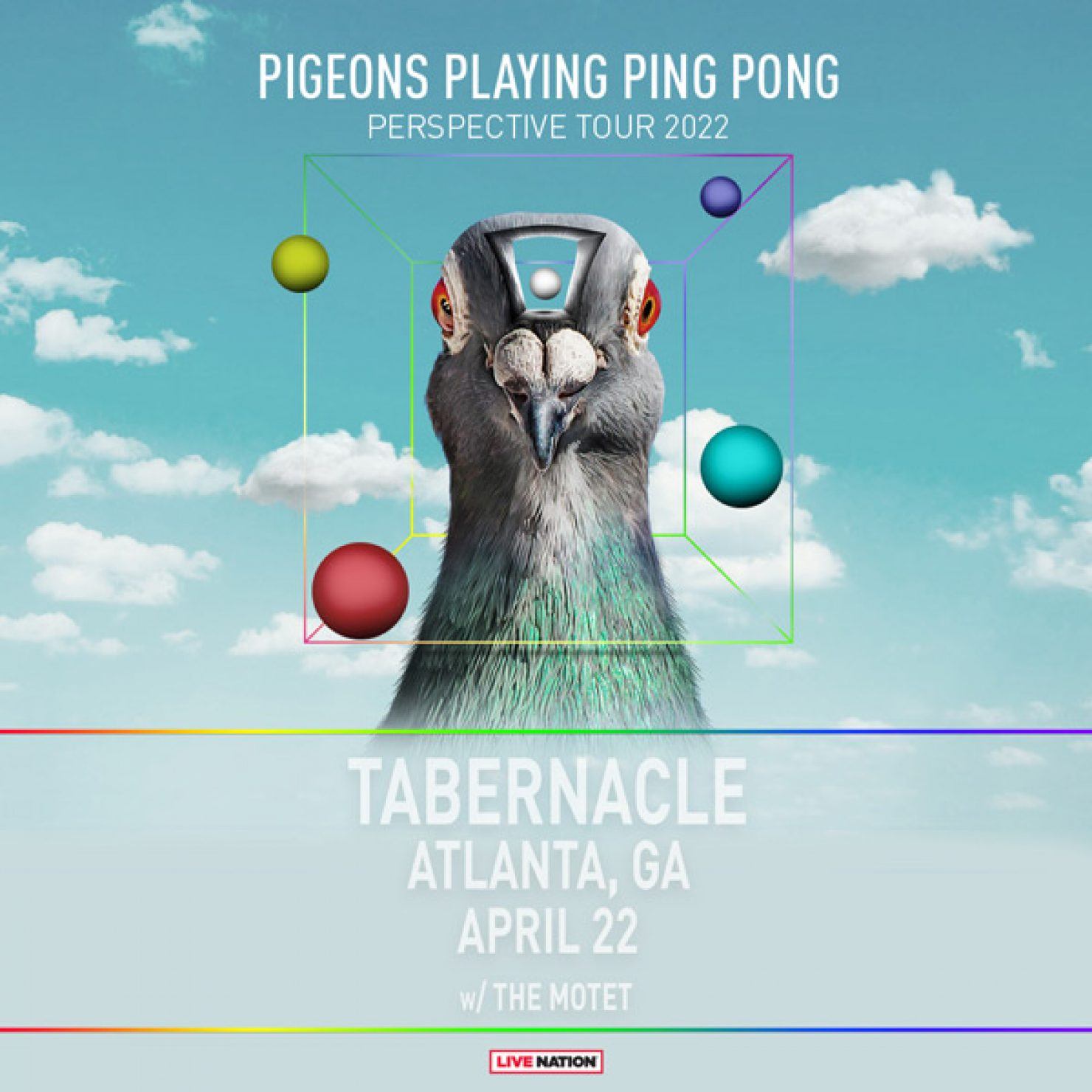 Pigeons Playing Ping Pong