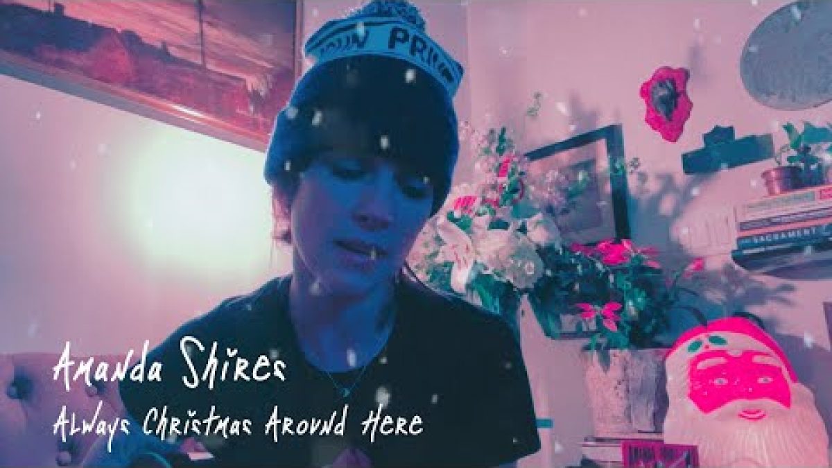 Amanda Shires – Always Christmas Around Here (Live Acoustic Performance)