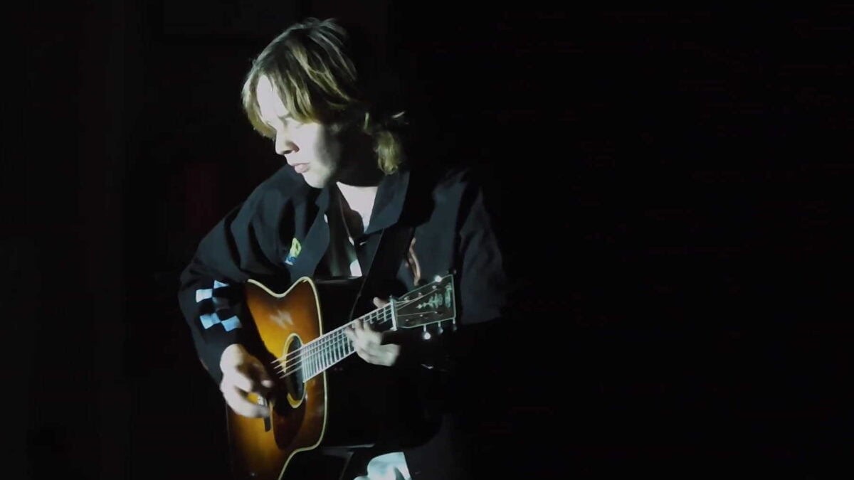 Billy Strings Performs From The Capitol Theatre Balcony