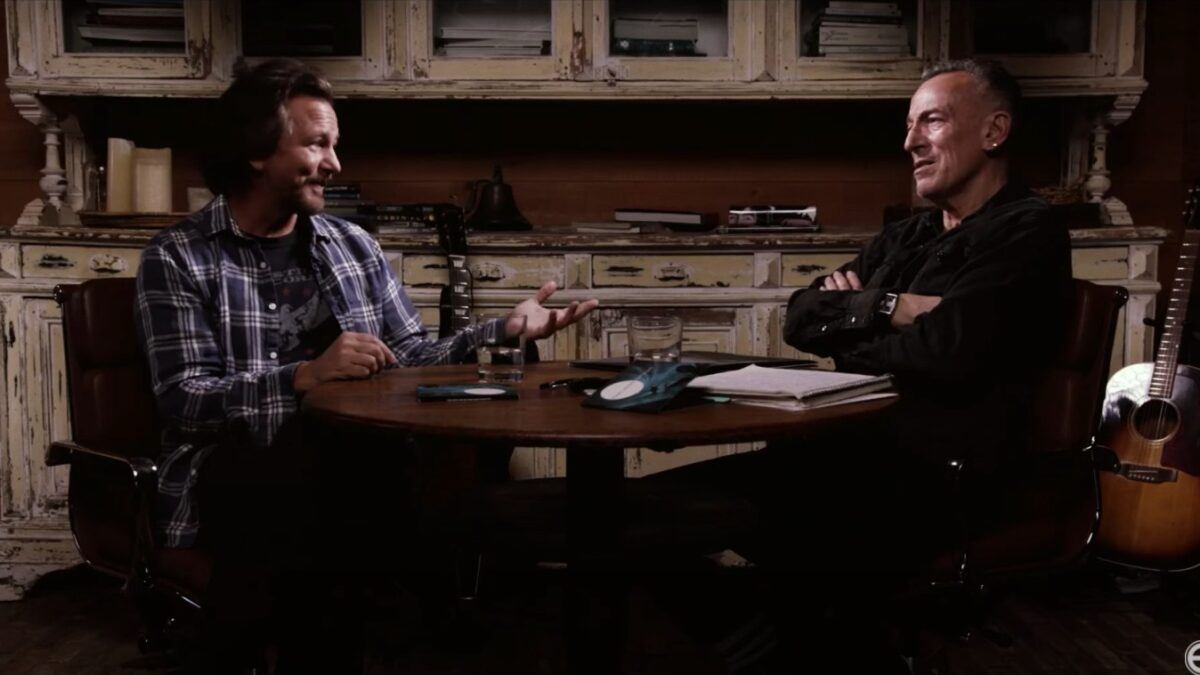 Eddie Vedder Chats With Bruce Springsteen For Amazon Music Special