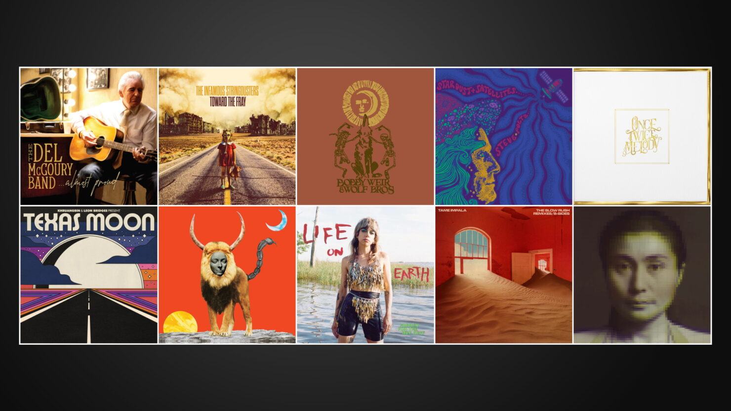 Today's New Albums Del McCoury Band, The Infamous Stringdusters, Bob