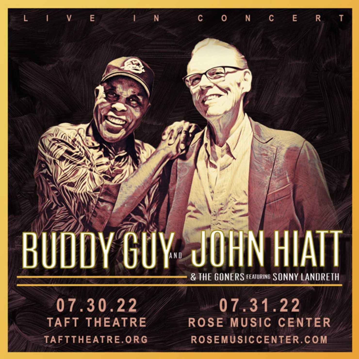 Buddy Guy and John Hiatt & The Goners