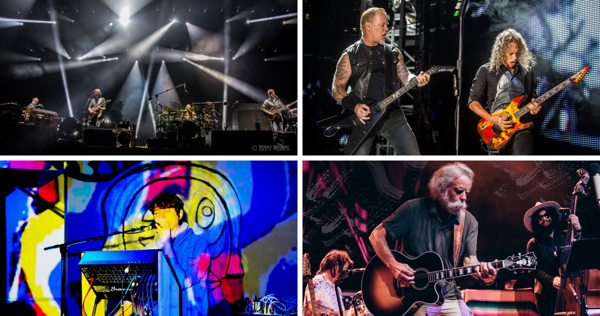 Phish Metallica Animal Collective Bob Weir Tickets