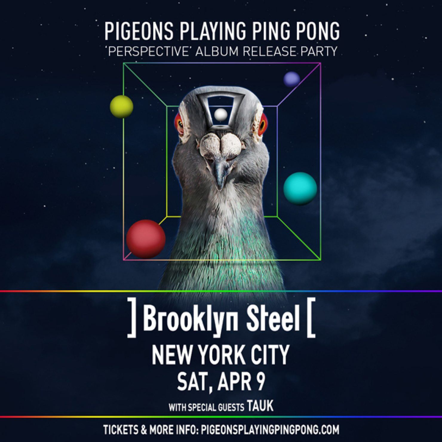 Pigeons Playing Ping Pong