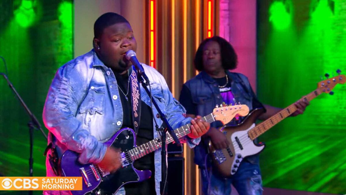 Christone 'Kingfish' Ingram Makes National TV Debut On 'CBS Mornings'