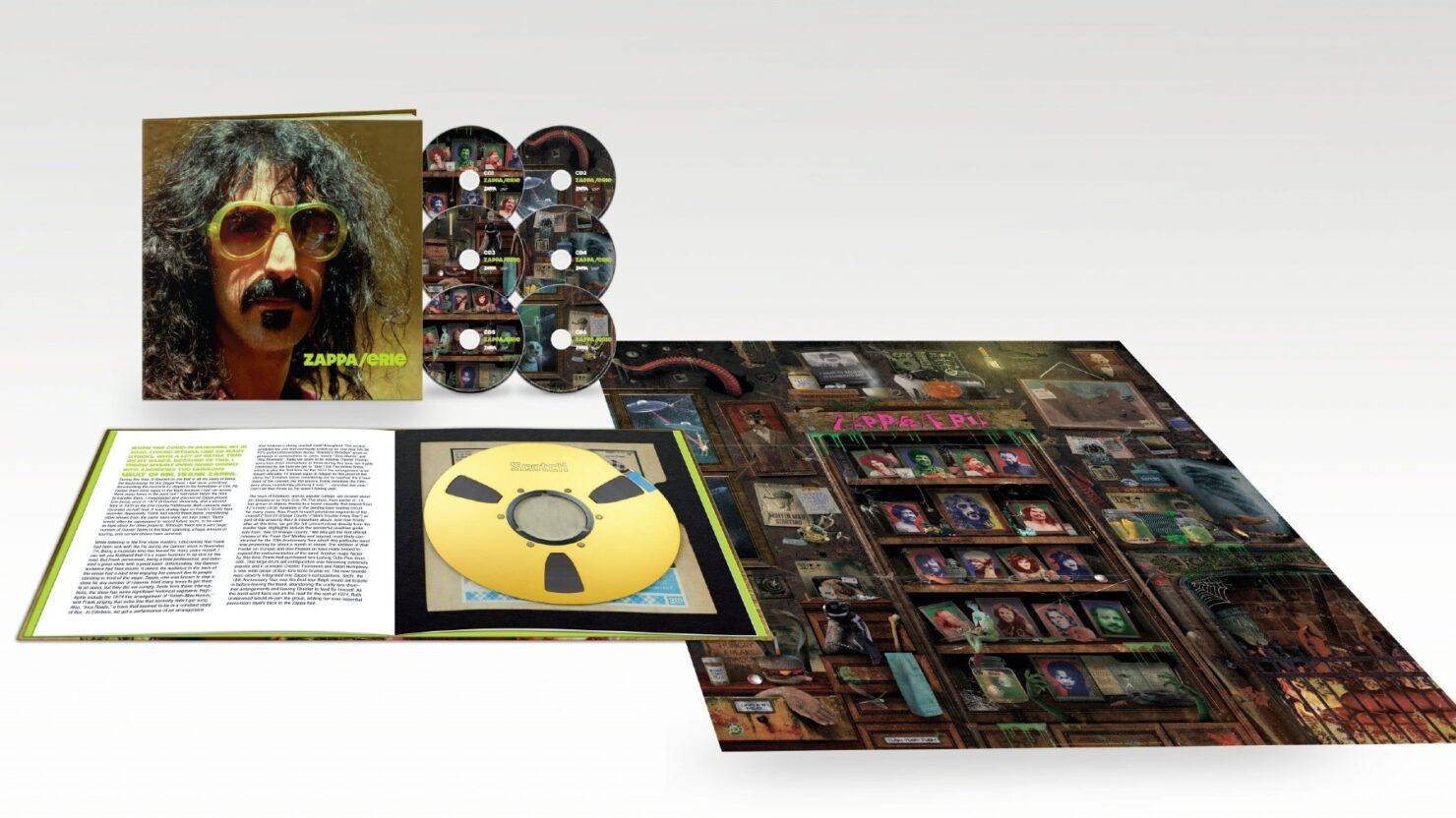 Frank Zappa 'Zappa/Erie' Box Set Features 3 Concerts From 1974 - 76
