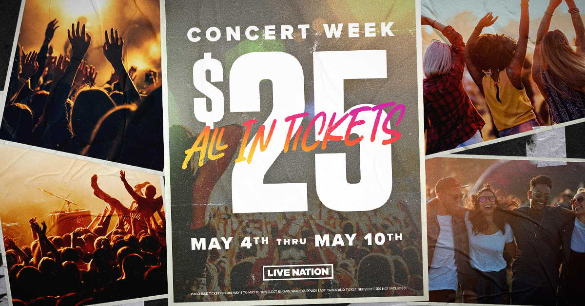 Live Nation Concert Week 2022