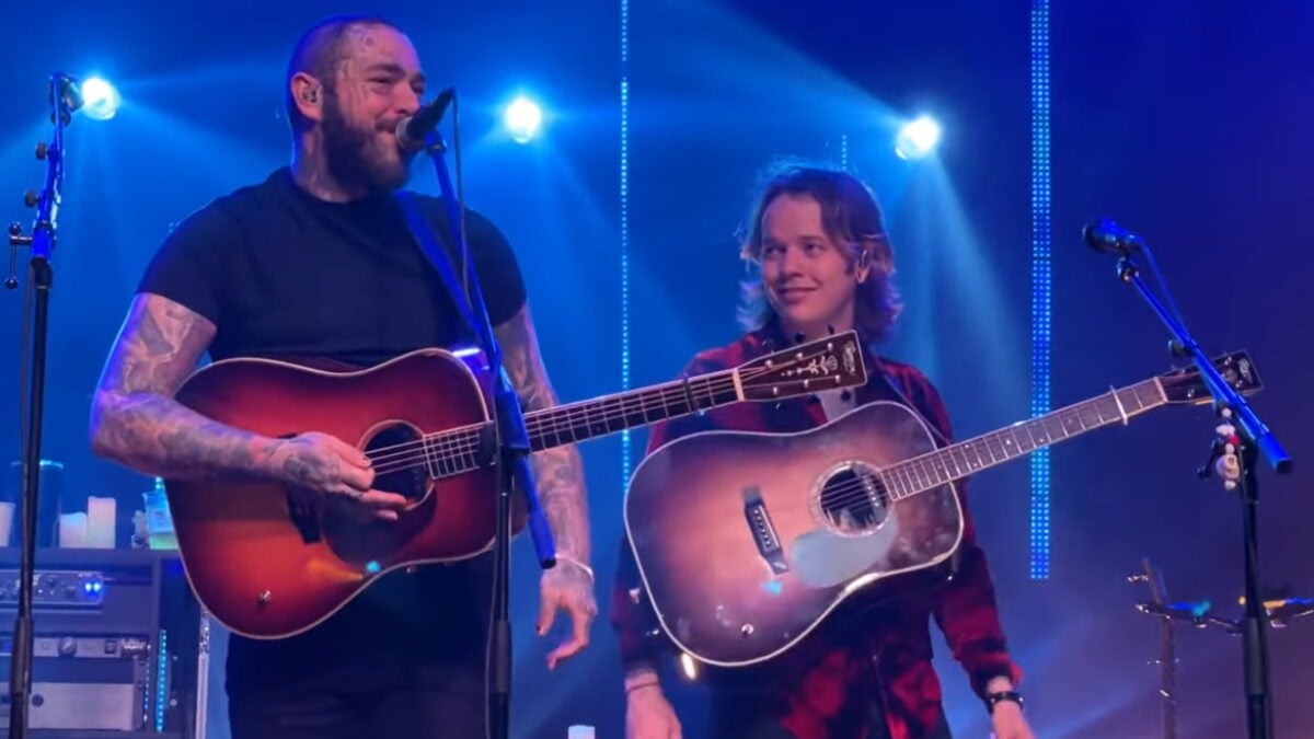 Post Malone Joins Billy Strings In Los Angeles