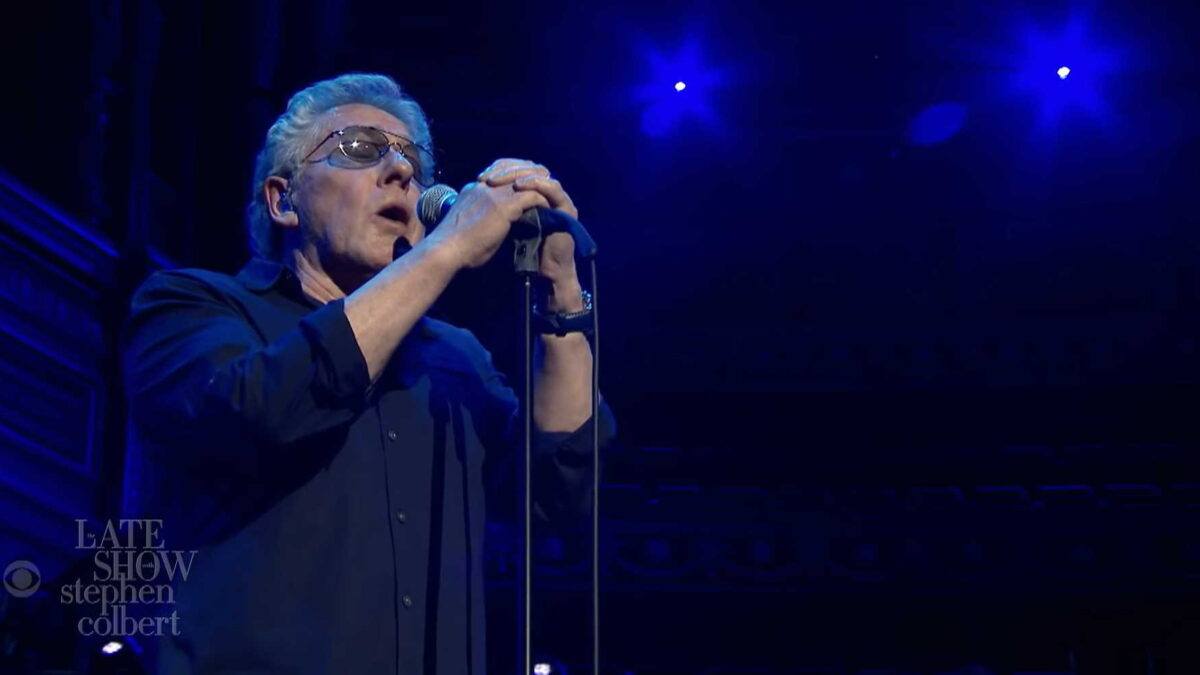 The Who Performs 'Behind Blue Eyes' On 'Colbert'